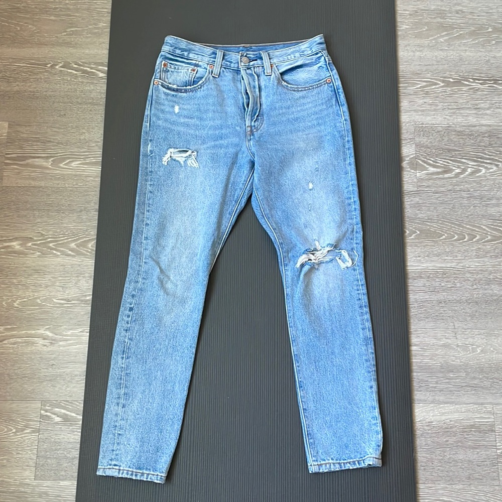 Levi’s 501 High Waste Skinny Jeans